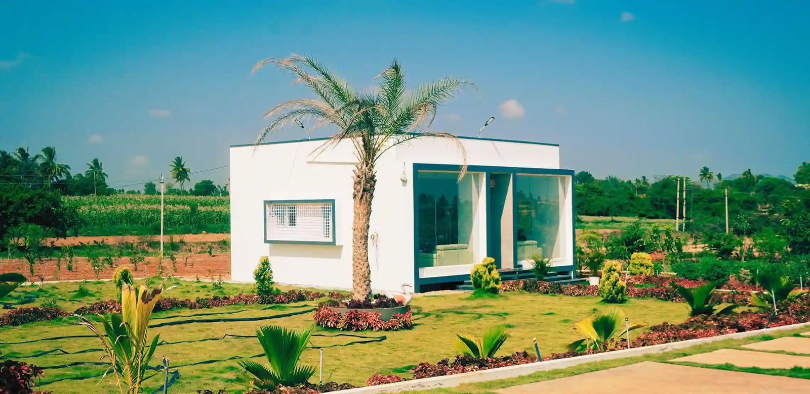 DC Converted Managed Farm Plots near Bangalore for Sale